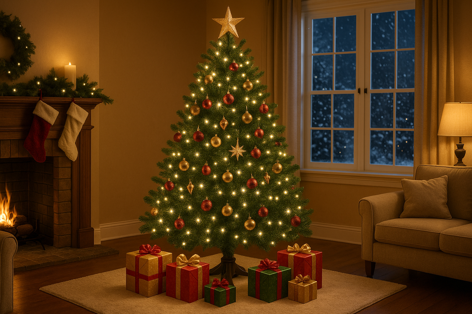 Artificial Christmas Trees
