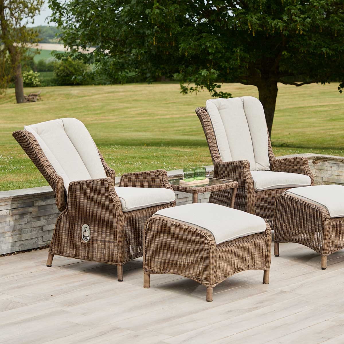 Montpellier 2 seat recliner set