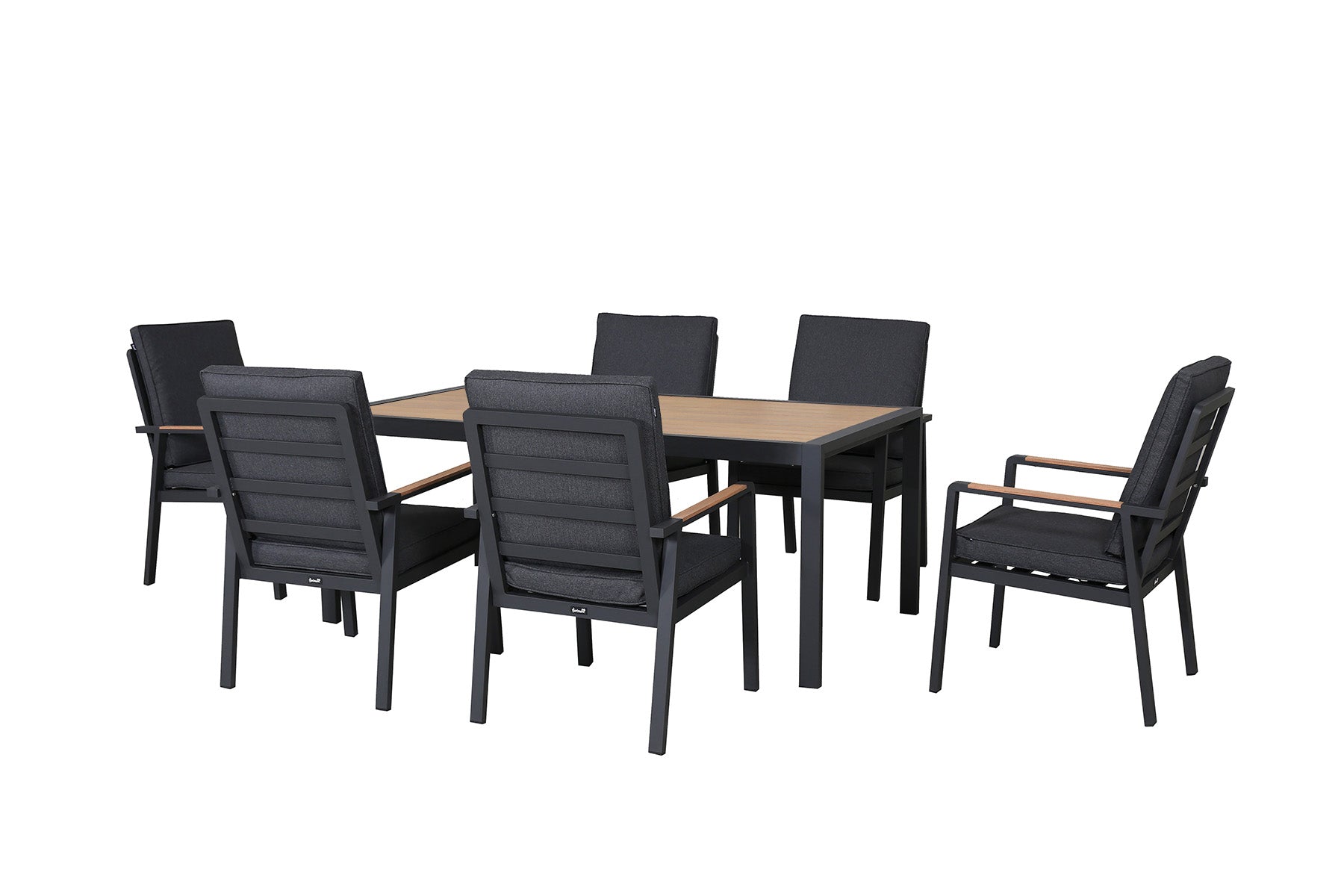 Sonas 6 seat, rectangular dining set