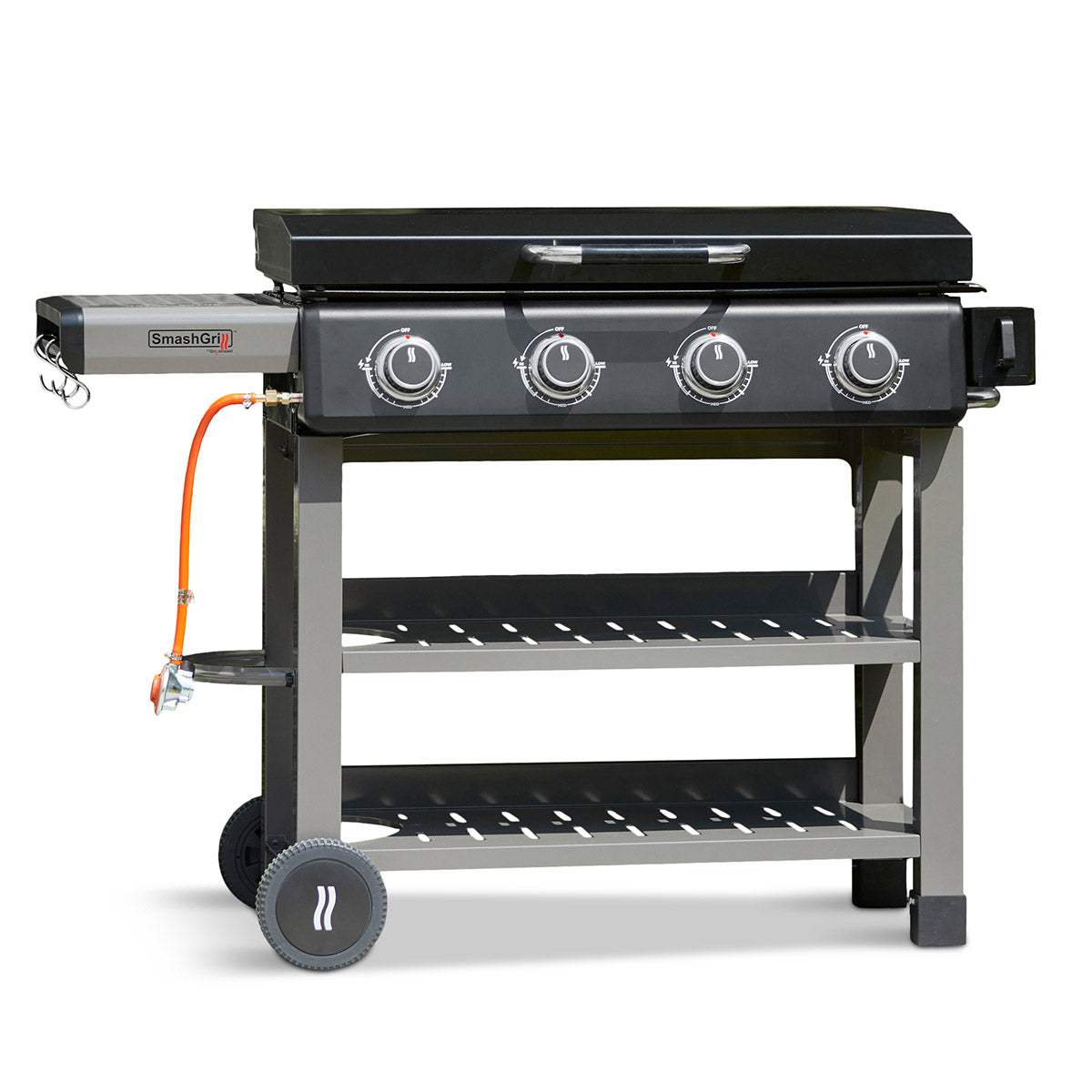 Grillstream SmashGrill 4 Burner - Matt Black